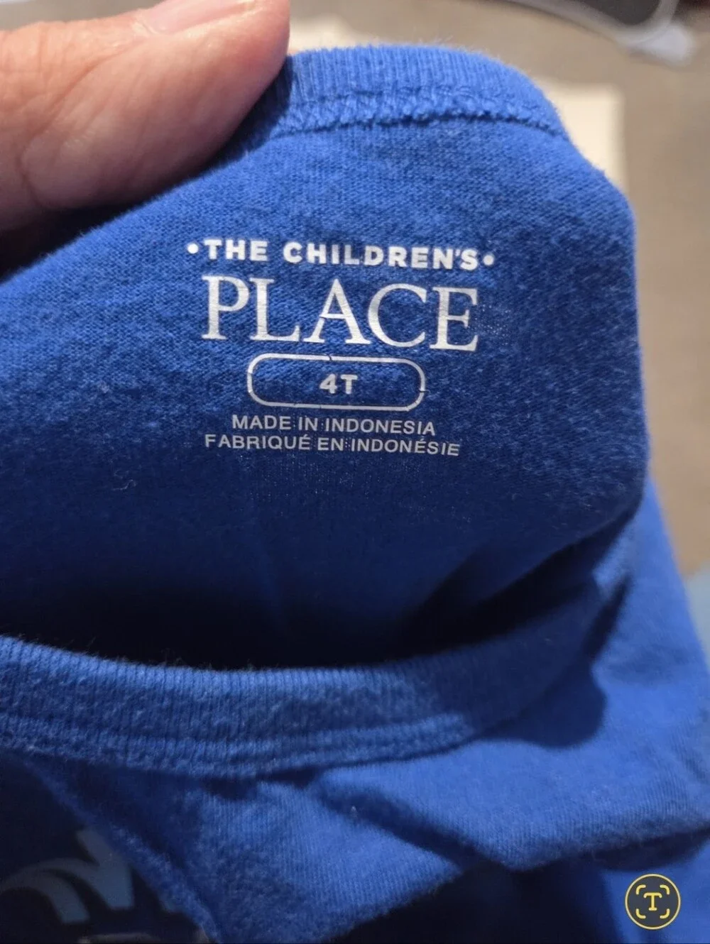 The Children's Place Royal Blue Toddler Tee - Picture 4 of 4